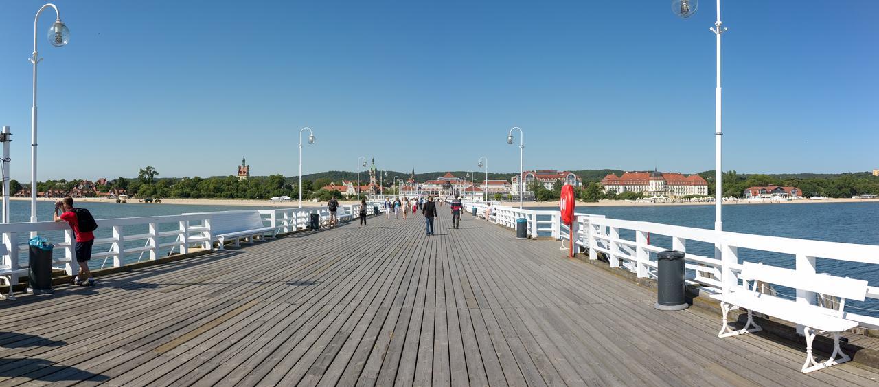 Apartament Ksiezycowy Z Ogrodem- Sopot Eksteriør bilde